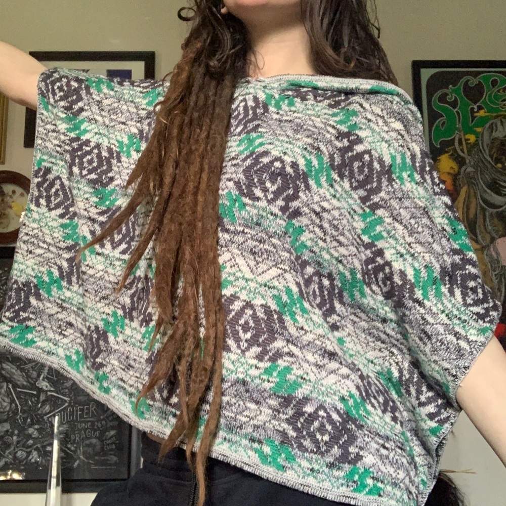 Sweater Poncho